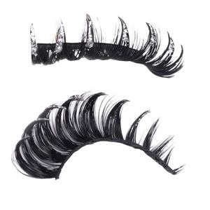 russian volume faux mink glitter strip lashes
